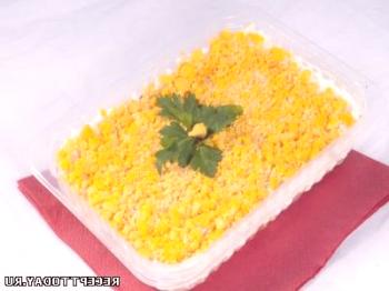 Recept: Salata mimoze z rižem