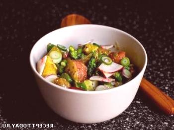 Рецепта: Селска картофена салата