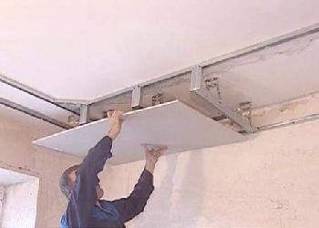 Монтиране на сухото строителство на тавана със собствените си ръце