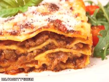 Receta: Lasagna Con Lavash