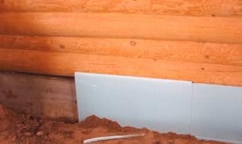 Calentamiento de subsuelos en una casa de madera: materiales y matices.