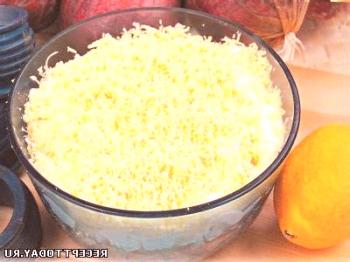 Recept: Mimoza solata s sirom in maslom