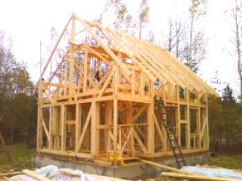 Frame hiša z lastnimi rokami: korak za korakom navodila za gradnjo