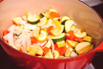 Rago de verduras - recetas de la foto