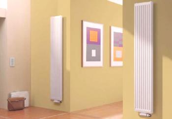 Radiadores verticales: tipos, ventajas de uso, instalación.