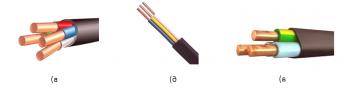 Cable VVGung-FRLS: descripción, descifrado y especificaciones técnicas