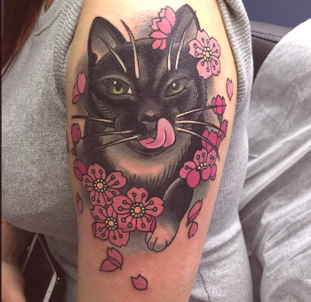 El valor de un tatuaje de gato