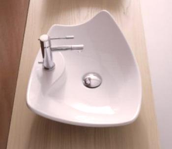 Kopalnica: obrazci, materiali za izdelavo, izbirna merila in posebnosti namestitve nakladnice na pultu v kopalnici