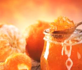 Mandarin Jam (jastog in koža) + recept za juho iz mandarine s fotografijo