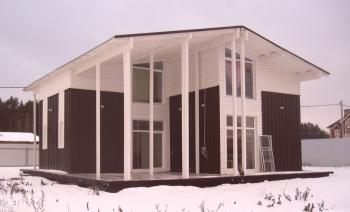 Una casa de marco de invierno llave en mano: construcción y precios