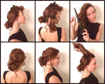 Peinados caseros 2016 con tus propias manos: pelo corto, medio y largo.La foto