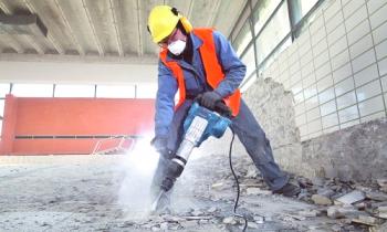 Desmontaje de hormigón mediante martillos punzantes: tecnología (video).