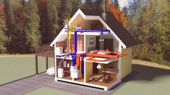 Sistemi ogrevanja zraka v zasebni hiši z lastnimi rokami - namestitev in oblikovanje