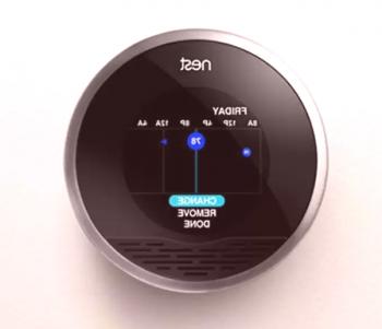 Termostat Nest: naprava in diagram poteka dela