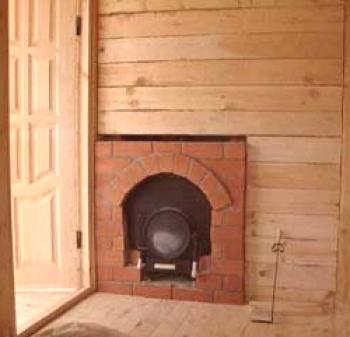 Тухлена печка за сауна с горивна камера от котелно помещение и резервоар за вода със собствени ръце: снимки и рисунки
