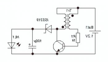 Convertidor simple para bombilla LED