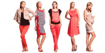 Moda para embarazadas primavera-verano 2016. Foto de ropa para mujer.