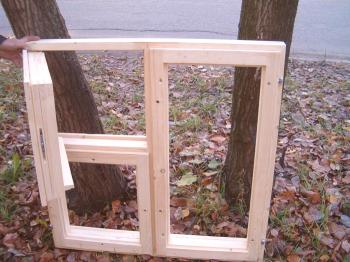 Дървени прозорци със собствените си ръце, основните етапи на производството