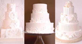 Сватбени торти 2017 - Тенденции в сватбения десерт: фото и видео колекция.