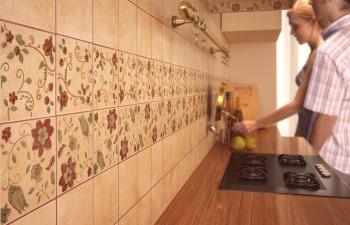 Elige el diseño del azulejo en la cocina: 19 fotos de ideas.