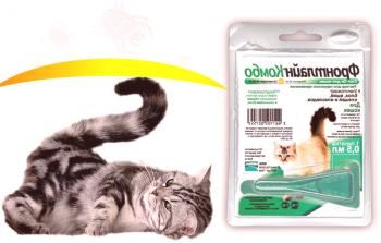 Prednja linija za mačke in mladiče: navodila za uporabo, pregledi
