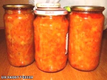 Receta: Ensalada de calabacín con tomate para el invierno.