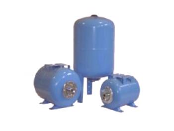 Acumulador hidráulico Gileks para sistemas de abastecimiento de agua.
