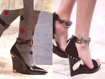 Zapatos de mujer consejos de verano 2017 para estilistas e imágenes de moda de la foto