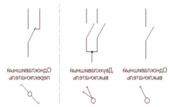 Shematski diagram priključitve prehodnega stikala z 2 mestoma na 2 svetilki (video, foto)