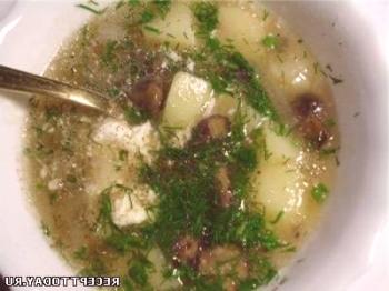 Recept: gobova juha iz suhih gob