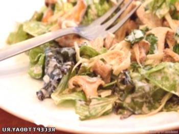 Recept: Salata iz govejega in piščančjega mesa