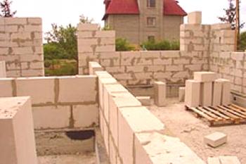 Предимства на пенобетонните блокове в строителството