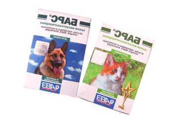 Barras - gotas de pulgas para gatos: instrucciones de uso, revisiones