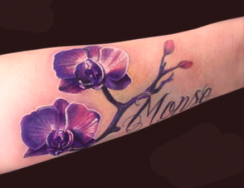 Vrednost tetovaže orhideje