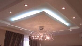 LED trak za osvetlitev stropa: izbor in montaža (video) \ t