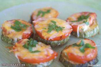 Receta: calabacines al horno con queso y tomates