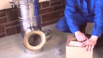 Namestitev dimnika z lastnimi rokami: sheme, instalacija in naprava (fotografija, video)