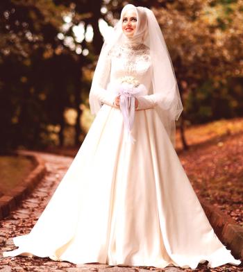 Hermosa boda hijab y fotos de novias musulmanas.