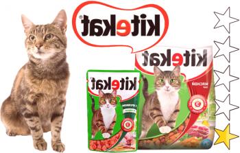 Comida para gatos para kitekat (Kitekat): revisión, especies, composición, revisiones