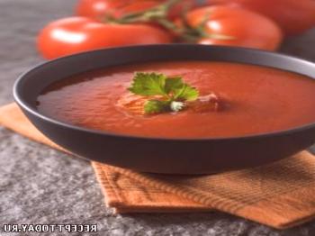 Receta: Sopa De Tomate Con Ternera