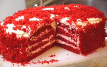 El pastel de terciopelo rojo es una receta original de Gordon Ramsey
