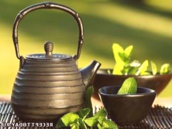 Receta: té de menta y shisha