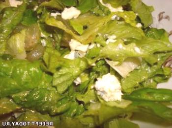 Recept: Zelena solata s sirom