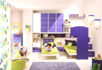 Diseñamos la habitación de los niños por nuestra cuenta.