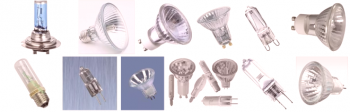 Clasificación y características de las lámparas halógenas.
