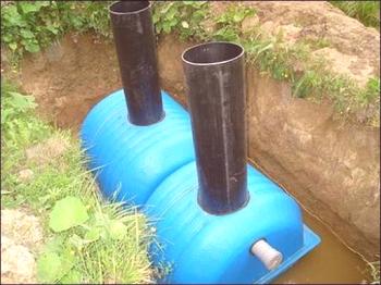 Un tanque séptico con un alto nivel de agua subterránea: las características del dispositivo