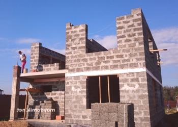 Construir una casa con un arbolit con sus propias manos: cómo construir una casa de bloques arbolitovyh, casa arbolitovy: tecnología paso a paso + foto, video