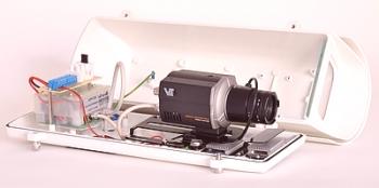 La carcasa térmica es una garantía de protección de la cámara de videovigilancia.