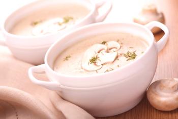 Sopa de crema con champiñones: recetas fáciles paso a paso con fotos
