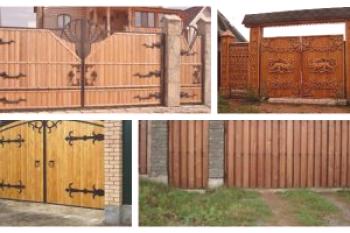 Kako zgraditi lesena vrata z lastnimi rokami